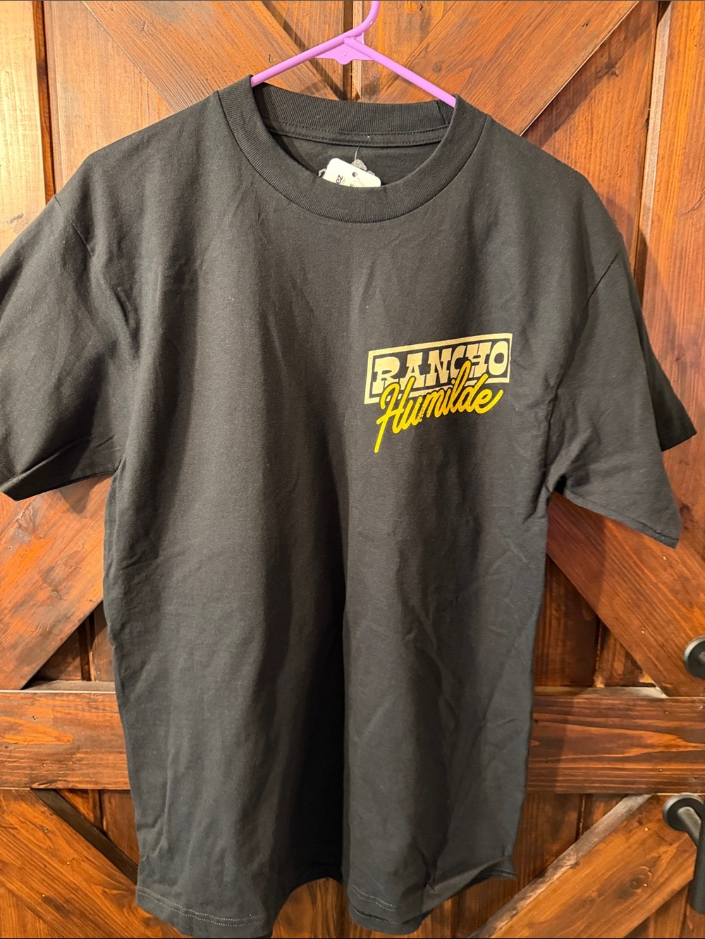 Men's Black Short Sleeve Graphic Tee